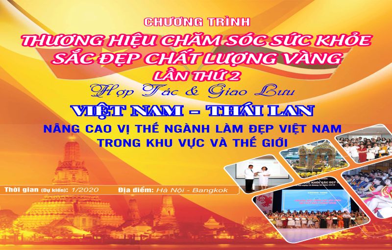 THƯƠNG HIỆU CHĂM SÓC SỨC KHỎE SẮC ĐẸP CHẤT LƯỢNG VÀNG - LẦN 2